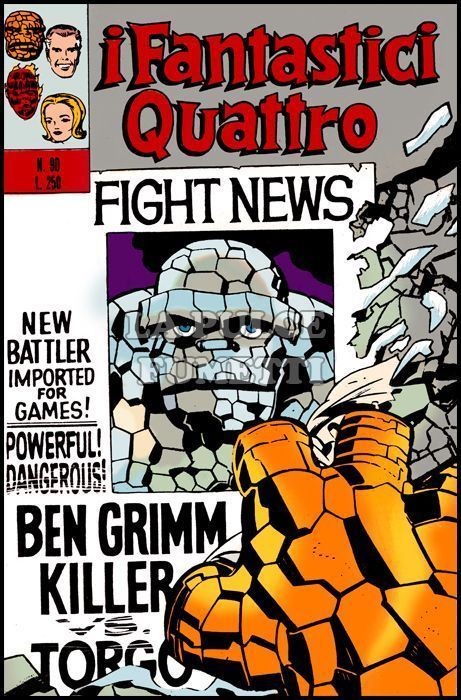 FANTASTICI QUATTRO #    90: BEN GRIMM KILLER